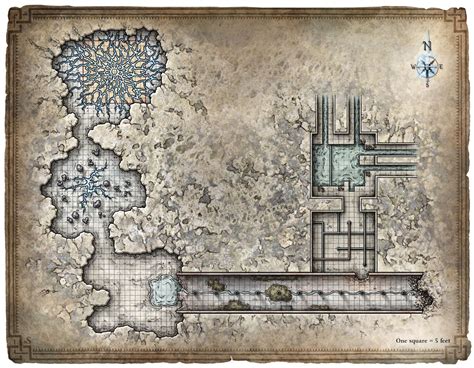 sewer end | Sewers ( D&D Maps ) | Doomed Gallery | Map, Fantasy map ...