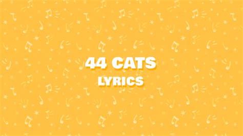 "44 Cats" - Lyrics | DIY | 44 Cats