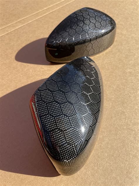 G35 Coupe Honeycomb / Carbon Fiber Side Mirror Covers (2003-2007)