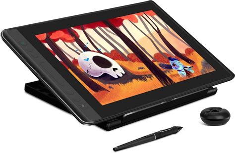 Huion Kamvas 13 Pen Display 2-in-1 Graphics Drawing Tablet with Screen Full-Laminated Battery ...