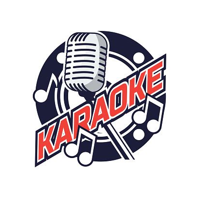 Karaoke Logo Vector Illustration Stock Illustration - Download Image ...