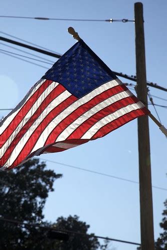 Hometown American Flag | The American flag hangs proudly wit… | Flickr