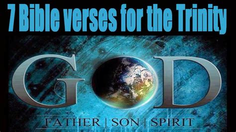 7 Bible verses supporting the Trinity – The Son of God