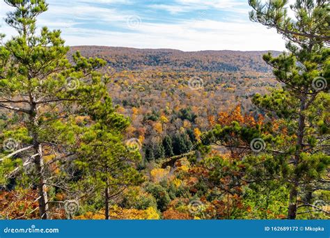 Fall Colors As Far As the Eye Can See in the Porcupine Mountains ...