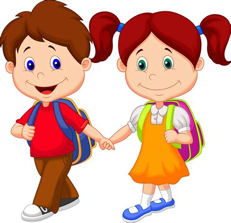 Children Going To School Clipart Kids Going To School Clipart Hd Png ...