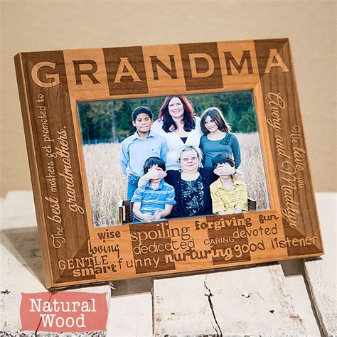 Gifts for Grandma Personalized Grandma Picture Frame | Etsy