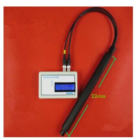 Portable Handle Geiger Counter GMJ3 Assembled Nuclear Radiation Detector With Miller GM Tube ...