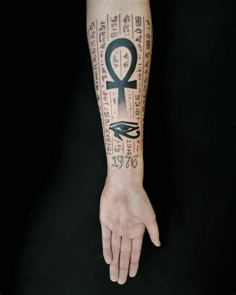 Egyptian Symbol Tattoo, Egyptian Eye Tattoos, Ankh Tattoo, Egyptian ...