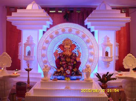 10 Ganpati Flower Decoration Ideas for Home