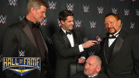 The Bushwhackers speak on their night at the 2015 WWE Hall of Fame: March 28, 2015 - YouTube