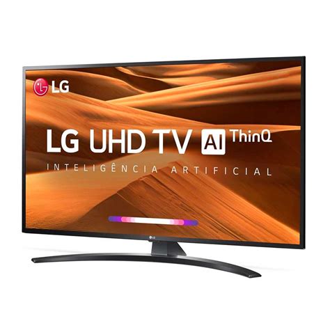 Smart TV LED 65" UHD 4K LG 65UM7470PSA ThinQ AI Inteligência Artificial com IoT HDR Ativo WebOS 4.5