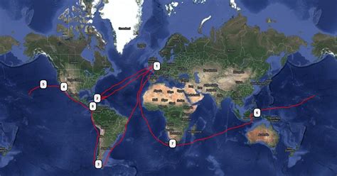 Sir francis drake voyage map : Scribble Maps