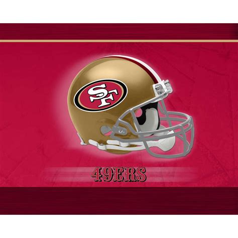 San Francisco 49ers Team Helmet Mouse Pad - 21637437 | HSN