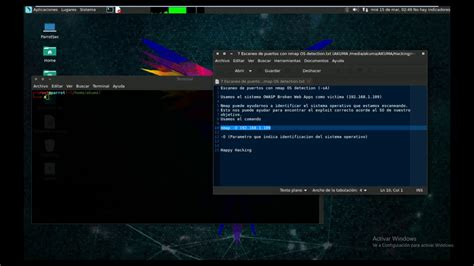 Escaneo de puertos con nmap OS detection (-O) - Parrot Security OS ...