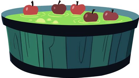 Apple Bobbing By B3archild - Bobbing For Apples Clipart - (900x548) Png ...