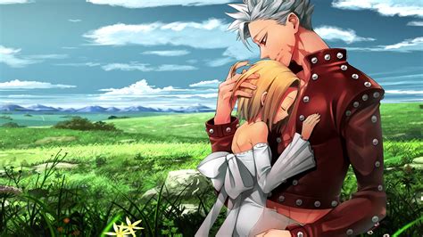 Nanatsu No Taizai Seven Deadly Sins Elaine And Ban UHD 4K Wallpaper ...