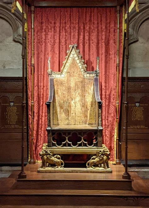 Royal 101: The Coronation Chair at Westminster Abbey