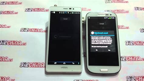 Pantech Vega R3 vs Samsung Galaxy S3 - Quadrant test - Gizchina.es ...