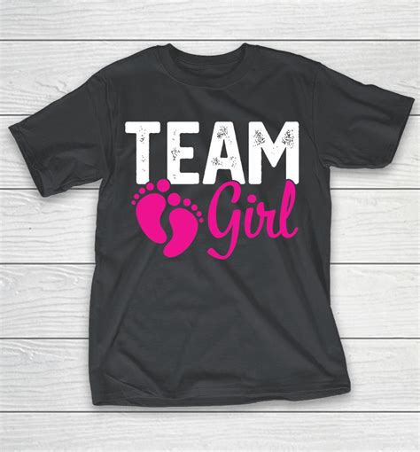 Gender Reveal Team Girl Pink Shirts | CorgyTees