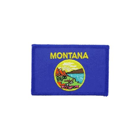 Montana Flag Patch - State Patches - PriorService.com