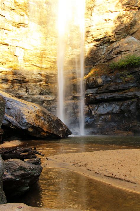 Toccoa Falls on the Toccoa Falls College Campus. The College has been there for 100 years. The ...