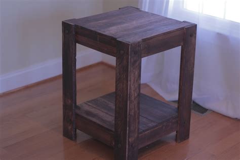 End table made from pallets (plans included) | Ana White