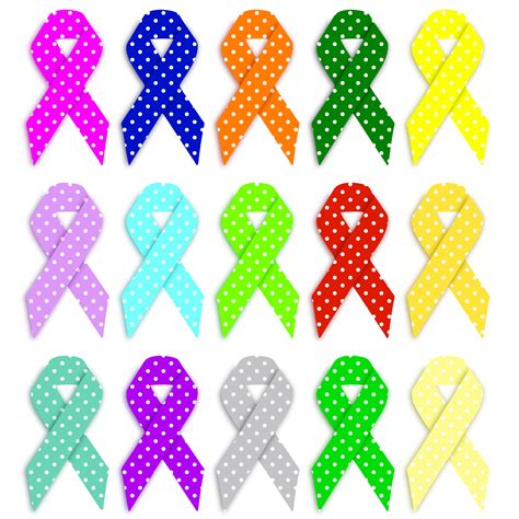 Ribbons With Polka Dots Free Stock Photo - Public Domain Pictures