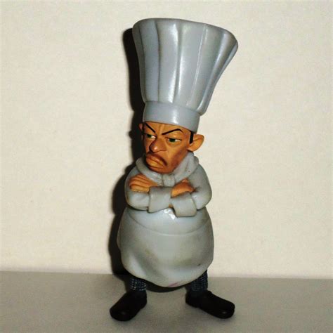 Disney Pixar Ratatouille Chef Skinner PVC Figure Loose Used