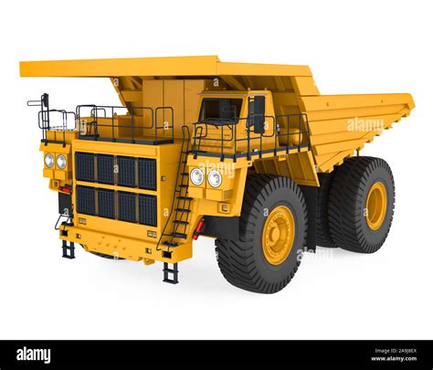 Mining Haul Truck Isolated Stock Photo - Alamy