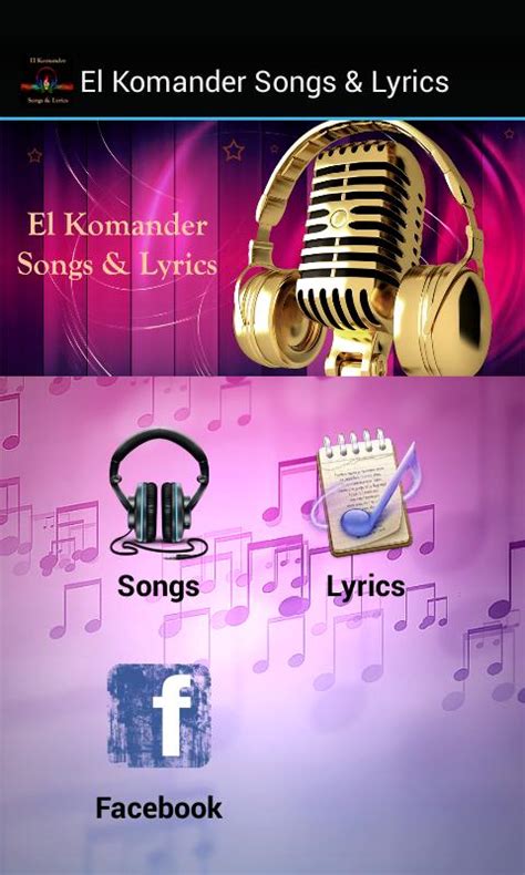 El Komander Songs & Lyrics APK for Android Download