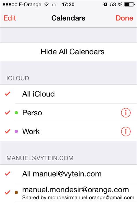 Google calendar : default calendar on iPhone - Vyte - Scheduling Made Easy