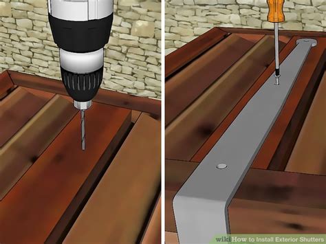 How to Install Exterior Shutters (with Pictures) - wikiHow