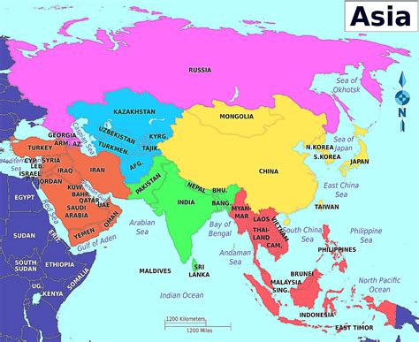 the Asia continent - University4allworld