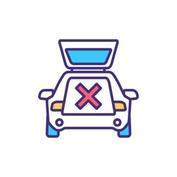 No Parking Rgb Color Icon Driving Color Traffic Vector, Driving, Color, Traffic PNG and Vector ...