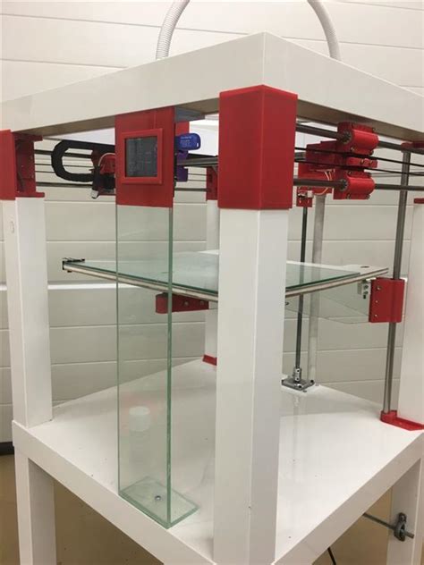 Printtable: the large-format 3D printer made from two IKEA tables, yours for under $395 | Open ...