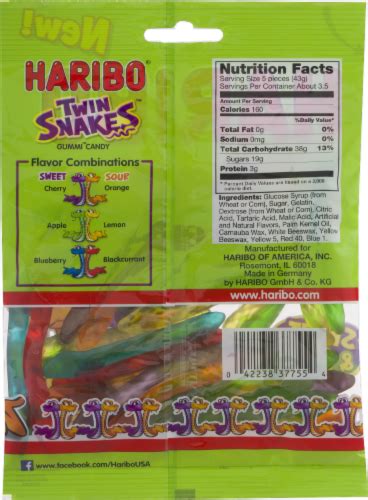 Haribo® Twin Snakes Gummi Candy, 5 oz - Harris Teeter