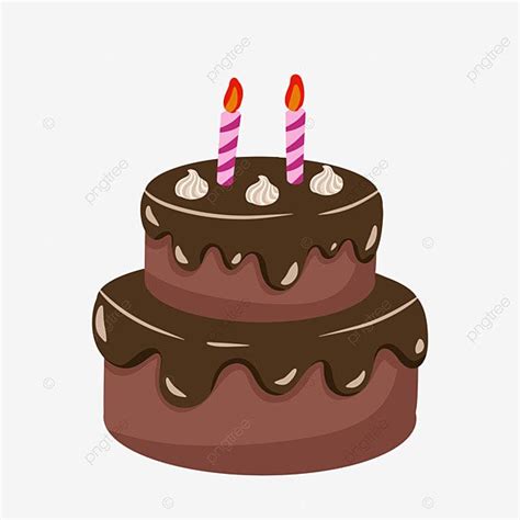 Kue Ulang Tahun PNG Picture, Kue Ulang Tahun Kartun, Kue Kartun, Birthday Cake, Cake PNG Image ...