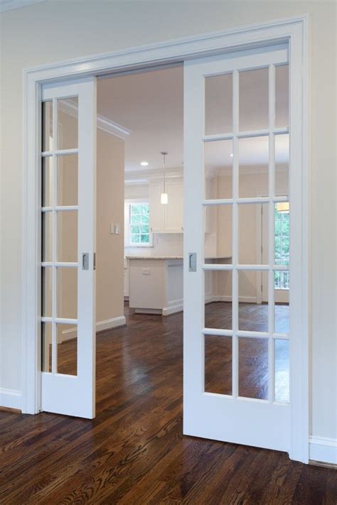 #installingfrenchdoors | French doors interior, Glass pocket doors, French pocket doors