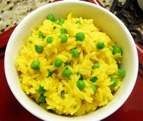 Easy Saffron Rice with Peas (if you please) - The Nourishing Home