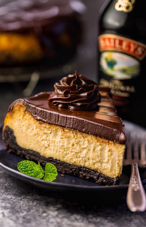 Baileys Irish Cream Cheesecake - Baker by Nature