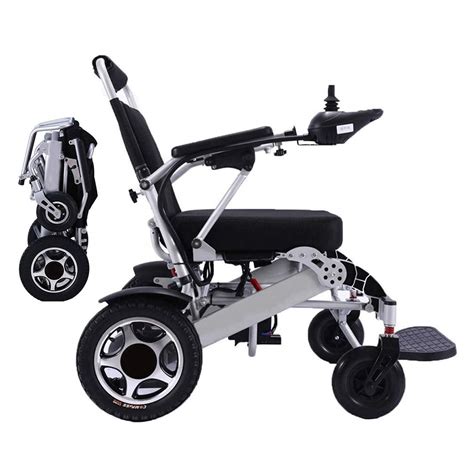 2019 Folding Electric Powered Wheelchair Lightweight Portable Smart ...