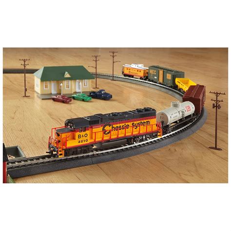 Walthers® Rail Blaster HO-scale Electric Train Set - 301211, Remote ...