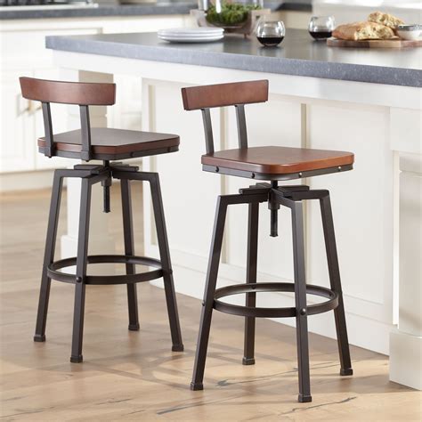 Swivel Bar Stools Set Of 2 - How To Blog