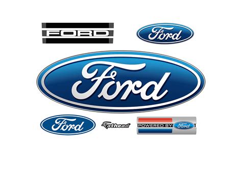 Ford Oval Logo Wall Decal | Shop Fathead® for Ford Decor