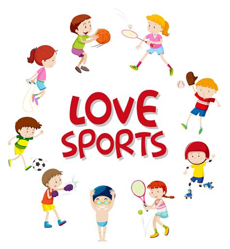 Set of sport athletes character 296865 Vector Art at Vecteezy