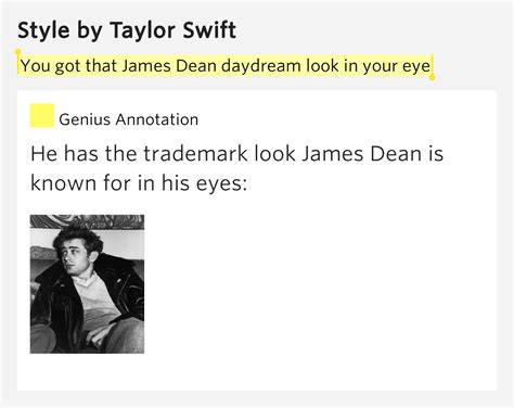 You got that James Dean daydream look in your eye – Style