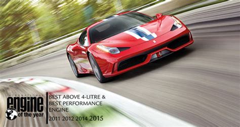 Ferrari: Two awards for the engine of the 458 Speciale | Automotive World