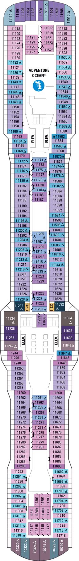 Ovation of the Seas Deck Plans- Royal Caribbean International Ovation ...