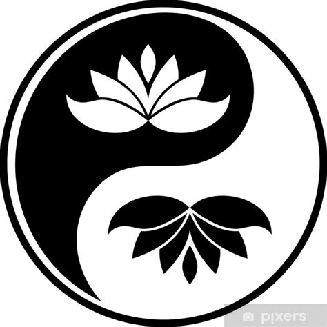 Poster Black lotus symbol - PIXERS.CO.NZ