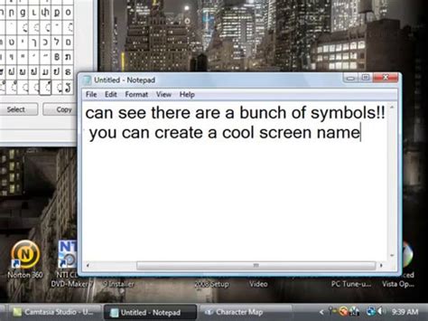 how to make cool screen names.. - YouTube